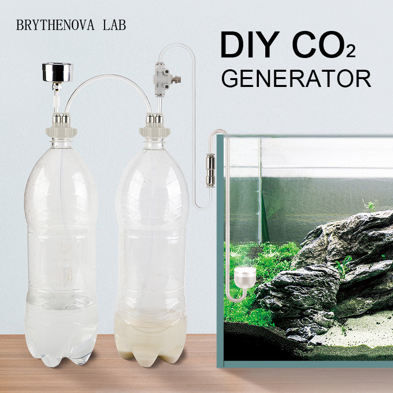 Planted Aquarium Co2 System - Gerador de CO2 para Aquário Plantado: