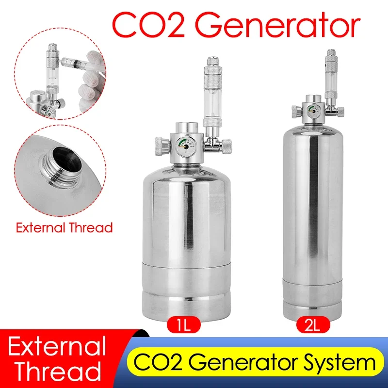 Planted Aquarium Co2 System - Kit de sistema gerador de co2