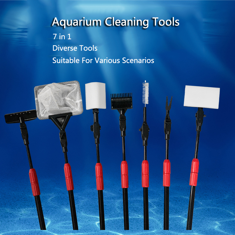 Planted Aquarium Cleaning Kit - Kit de ferramentas de limpeza para