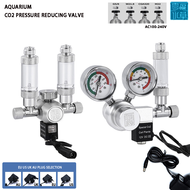 Planted Aquarium Co2 System - Aquário regulador de co2 válvula solenóide
