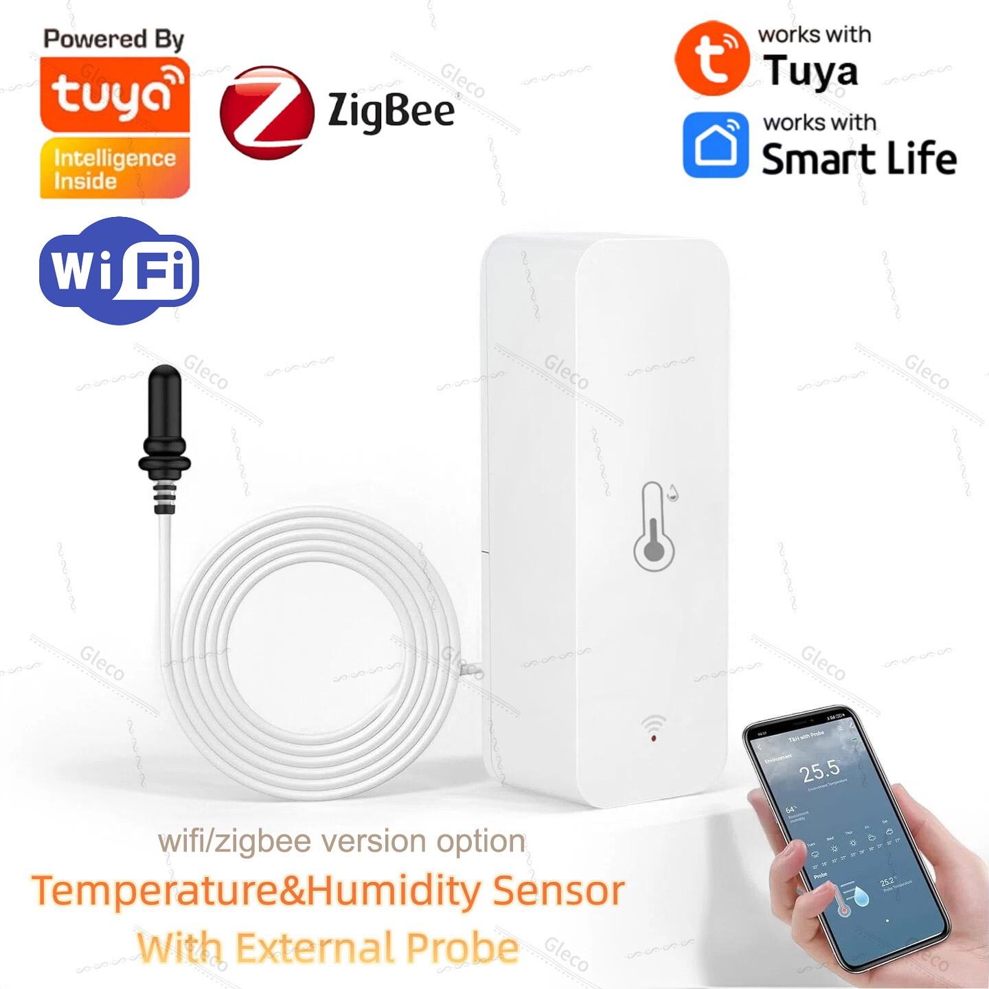 Aquarium Plant Delivery - Sensor de Temperatura e Umidade Tuya