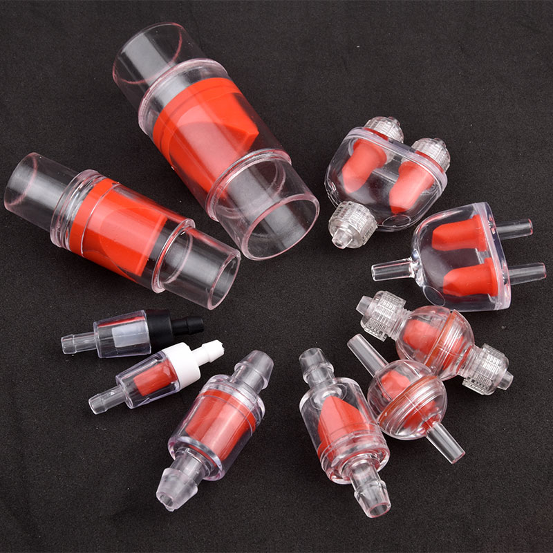 Planted Aquarium Co2 System - Válvula de retenção unidirecional de plástico,