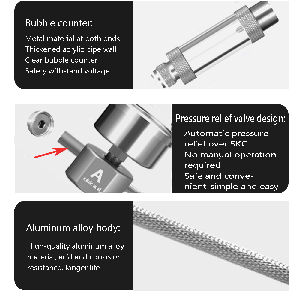 Kit de Sistema Gerador de CO2  - Planted Aquarium Co2 System avaliação e preço