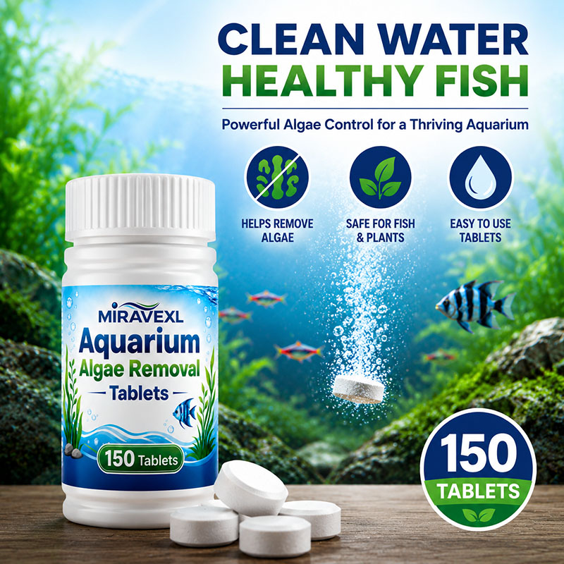 MIRAVEXL 150 Comprimidos para  - Planted Aquarium Algae Remover avaliação e preço