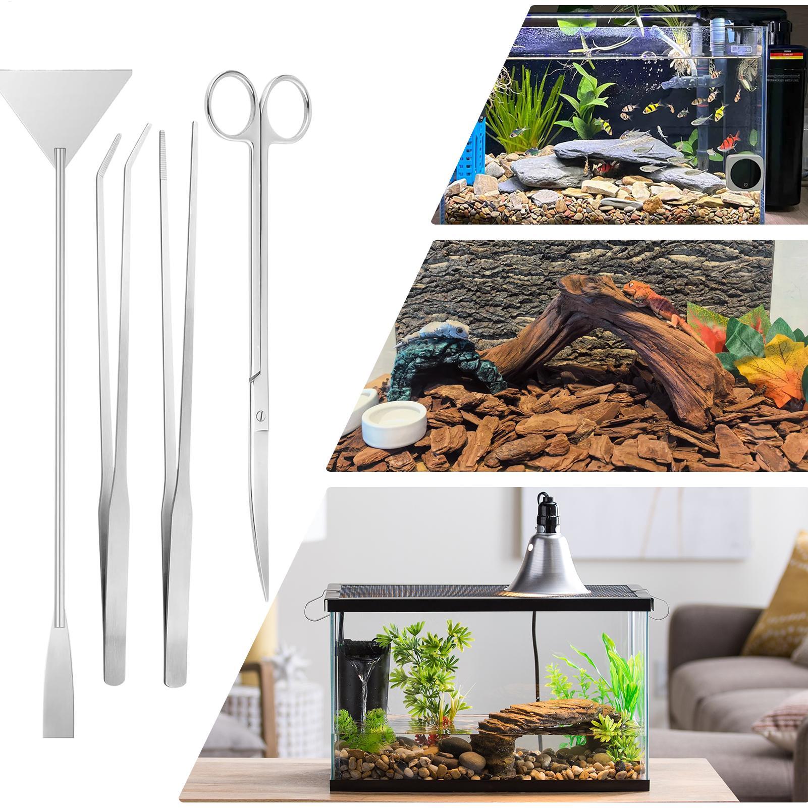 Kit de ferramentas para aquári - Planted Aquarium Cleaning Kit avaliação e preço