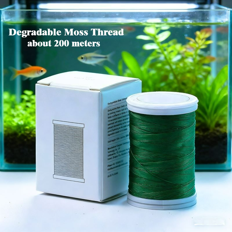Fio de Musgo Biodegradável par - Planted Aquarium With Rocks avaliação e preço