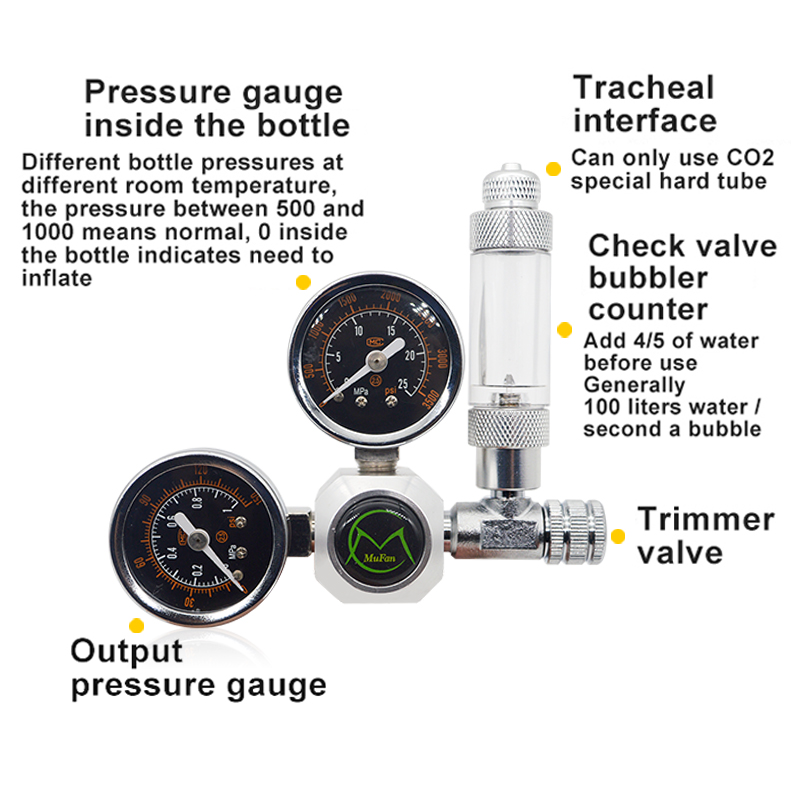 Regulador de co2 para aquário, - Planted Aquarium Co2 System avaliação e preço