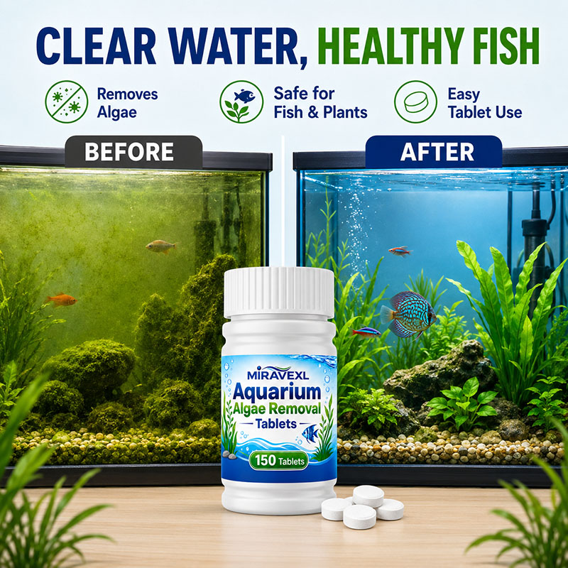 MIRAVEXL 150 Comprimidos para  - Planted Aquarium Algae Remover avaliação e preço