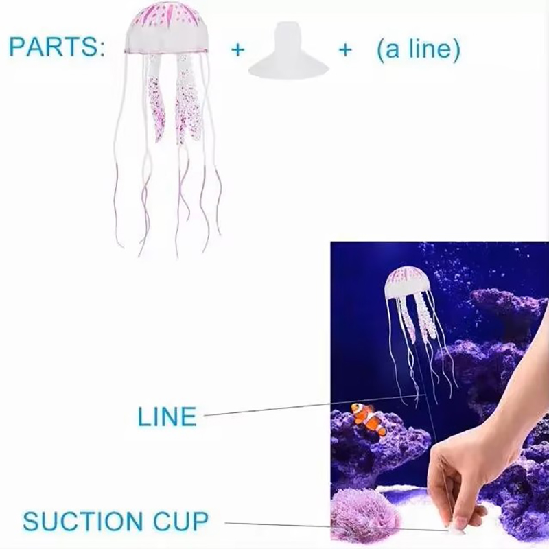 Água-viva luminosa artificial  - Aquarium Plant Dip avaliação e preço
