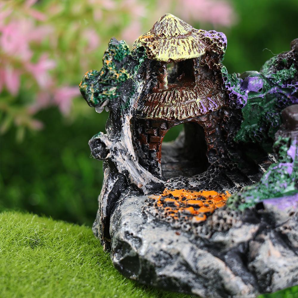 Acessórios para aquário, árvor - Planted Aquarium With Rocks avaliação e preço
