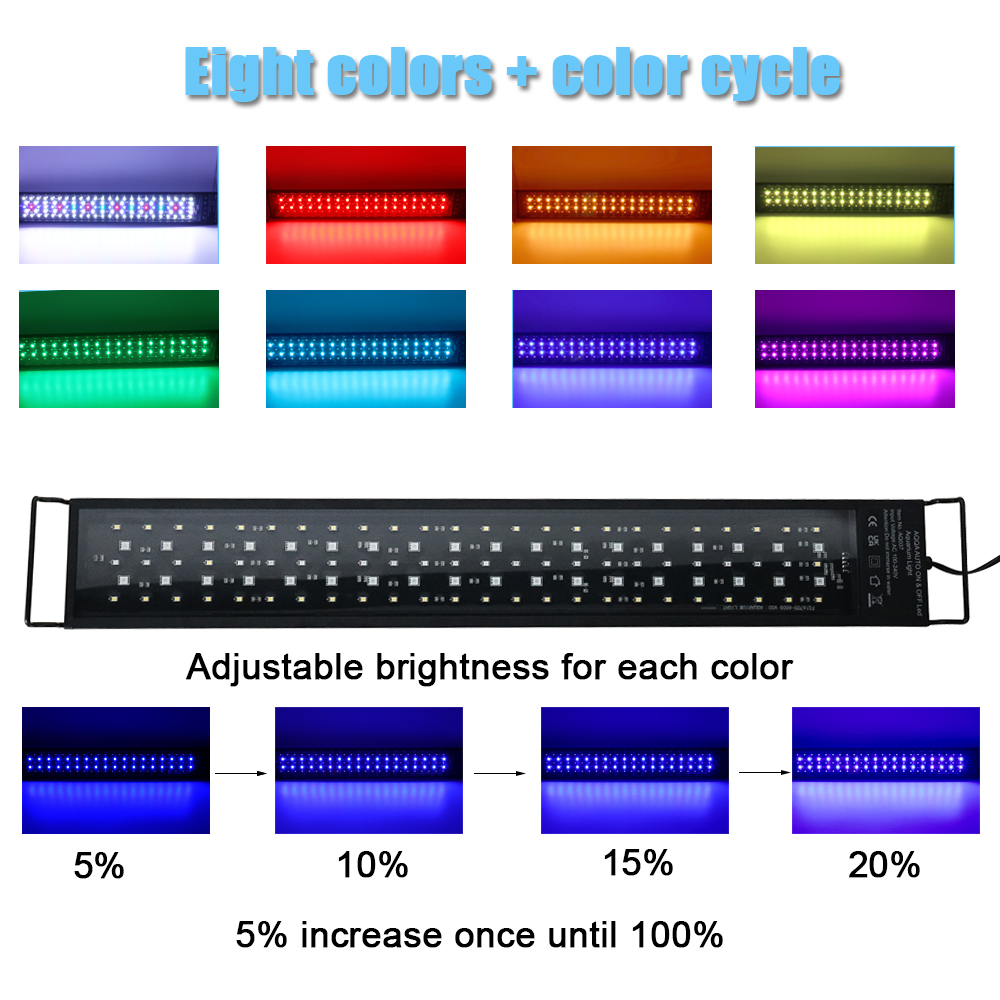 Luz LED de espectro completo 2 - Aquarium Plant Delivery avaliação e preço